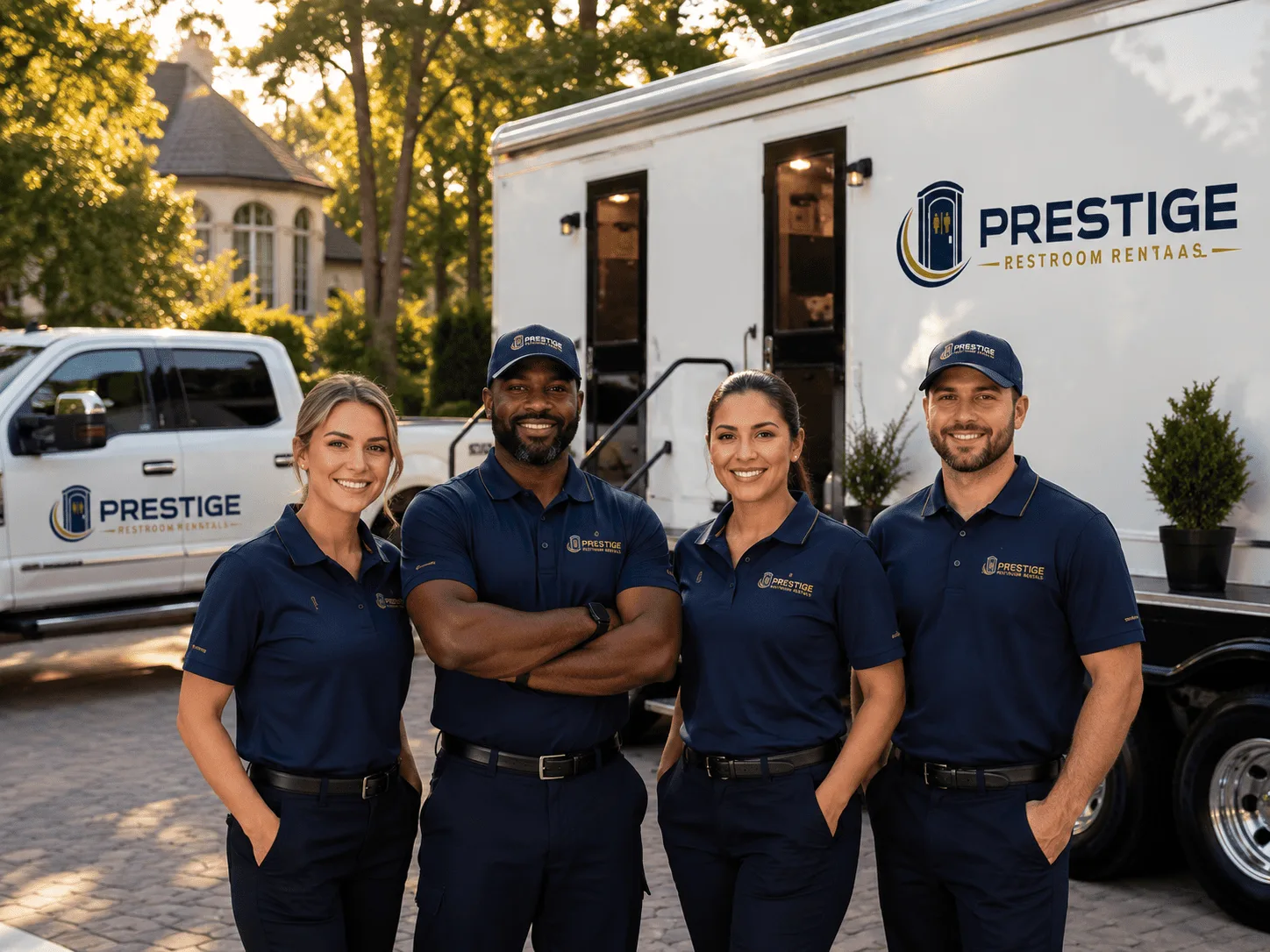 Trusted Luxury Portable Restrooms company in Silver Lake, WI